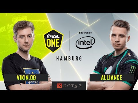 Dota2 - Alliance vs. Vikin.gg - Game 2 - Group A - ESL One Hamburg 2019