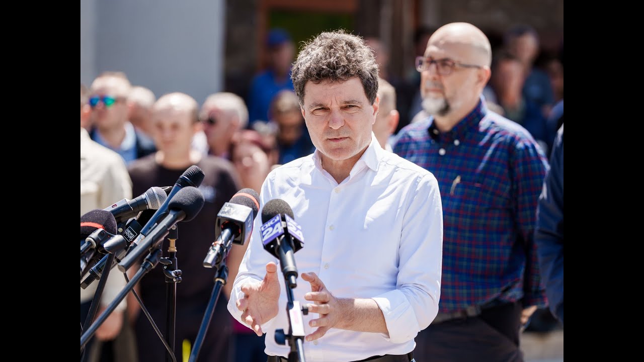 Declarațiile de presă susținute la finalul vizitei în zona afectată de inundații de la Salina Praid