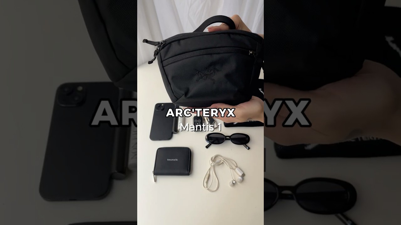 リュックだけだと思ってた？アークのヘビロテバッグ👜 #shorts #アークテリクス #メンズファッション #メンズバッグ