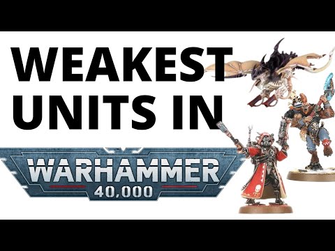 Top 10 Weakest Units in Warhammer 40K 10th Edition