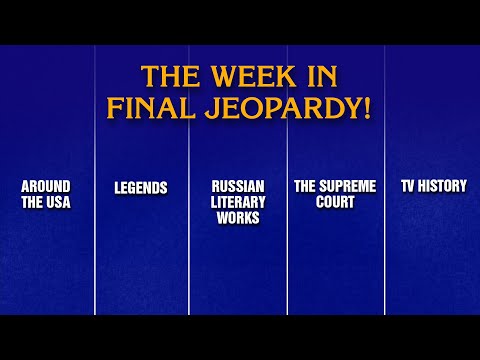 A Week in Final Jeopardy!: 12/8/25-12/12/25 | JEOPARDY!