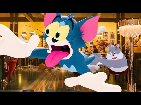 TOM & JERRY - Fight With Spike Scene (2021) Movie Clip