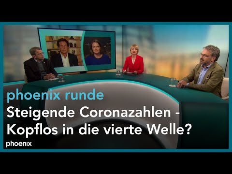 phoenix runde: Steigende Coronazahlen - Kopflos in die vierte Welle?