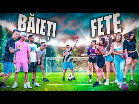 BĂIEȚI VS FETE 👊🏻 FOTBAL CHALLENGE