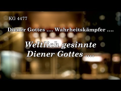 BD 4477 - WELTLICH GESINNTE DIENER GOTTES ....