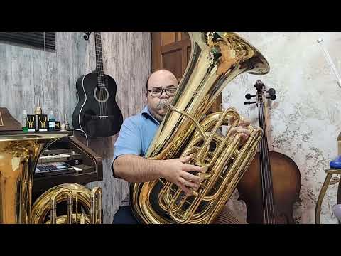 Hino 288 CCB - Ó irmãos, com Cristo avante | Tuba HSTB1C