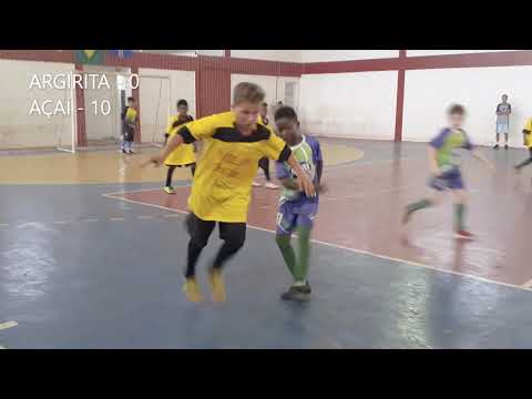 2' TEMPO SUB-11- ARGIRITA X AÇAÍ - TORNEIO DE FUTSAL - ARGIRITA - MG