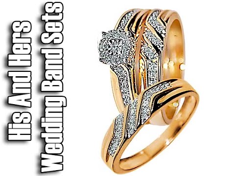 His And Hers Wedding Band Sets-Matching Wedding Bands