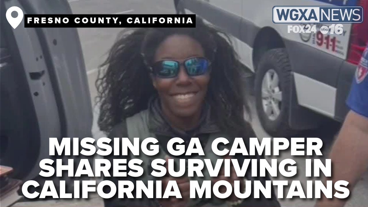 'I fell off a cliff': Missing Jeffersonville woman shares surviving California mountains - YouTube