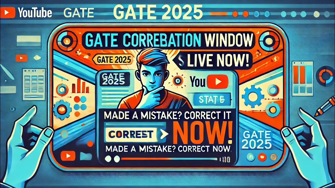 🚨 GATE 2025 Correction Window is LIVE! | How to Correct Your Application Mistakes NOW!