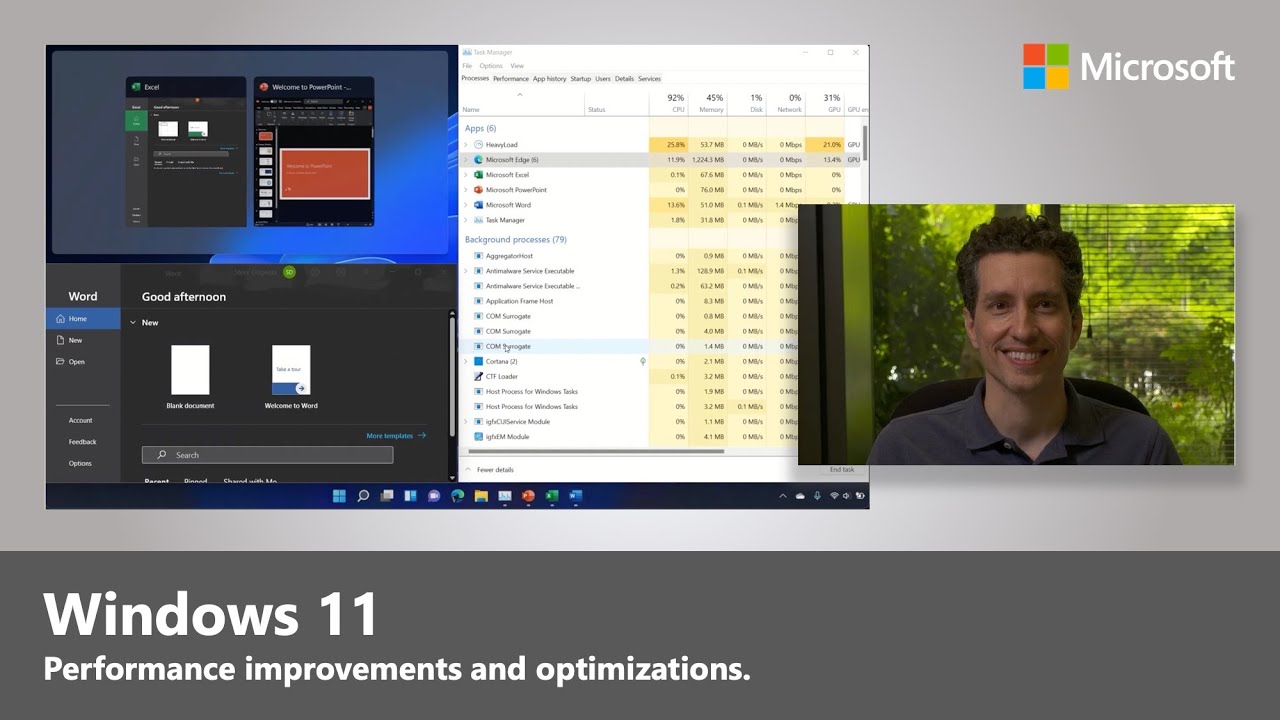 Windows 11: The Optimization and Performance Improvements - YouTube