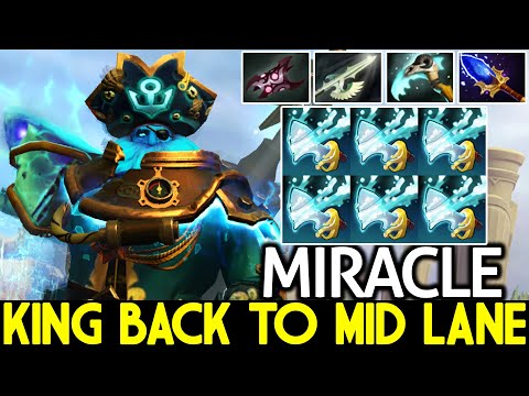 MIRACLE [Kunkka] King Back to Mid Monster Unleashed Dota 2