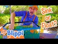 Sink Or Float Blippi Full Episodes Science Videos For Kids With Blippi Blippi Toys