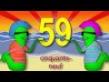 Les Chiffres Et Les Nombres De 50 à 70 Alain Le Lait French Numbers
