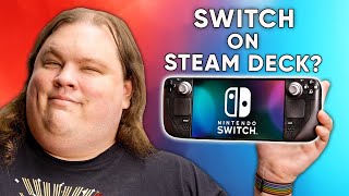 Take down this video, Nintendo. I dare you. - Switch games on Steam Deck