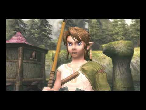 Zelda Twilight Princess Empty Bottle Ordon Village