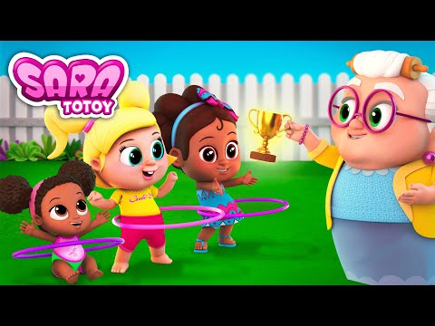 Capa de Desenho Educativo Infantil - 19 Minutos de Historinhas da Sara!!! Em Português Completo