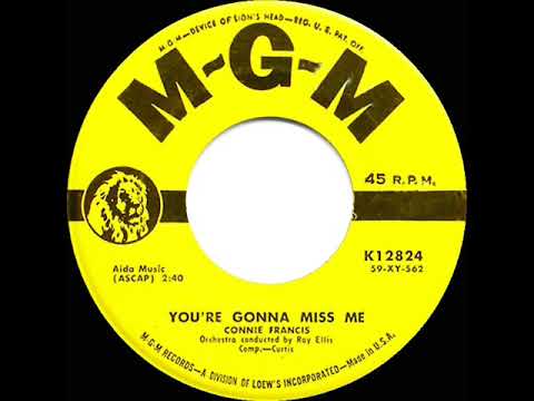 1959 HITS ARCHIVE: You’re Gonna Miss Me - Connie Francis
