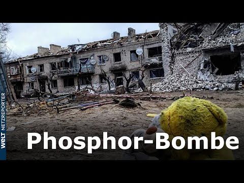 KRIEG IN DER UKRAINE: Selenskyj wirft der russischen Armee den Einsatz von Phosphor-Bomben vor