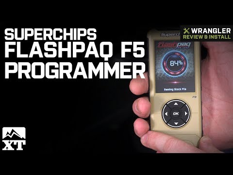 Jeep Wrangler Superchips Flashpaq F5 Programmer (2012-2014 JK) Review & Install