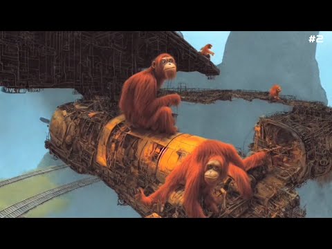 Pink Floyd | On the Run |  (AI Music Video)