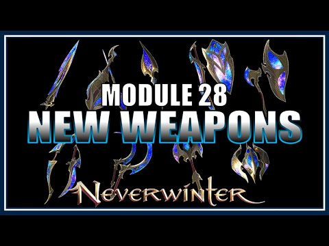 NEW VOIDTOUCHED WEAPONS: Ranked vs all Other Endgame Weapons! Will be Best In Slot? - Neverwinter