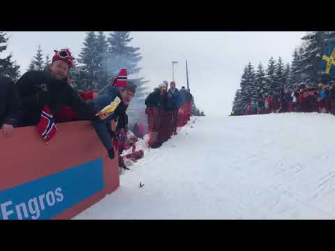 10 min before 50k mass-start in Holmenkollen.