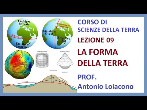 CORSO DI SCIENZE DELLA TERRA - II Liceo - Lezione 09 - La forma della Terra
