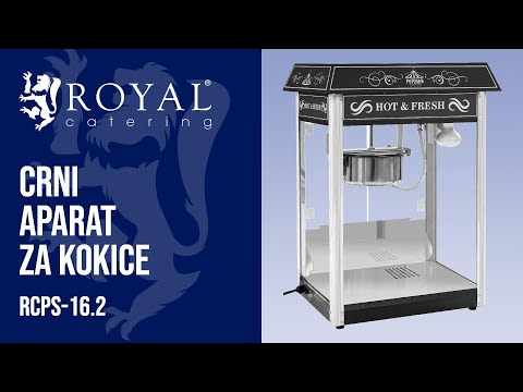 videozapis - Crni aparat za kokice – američki dizajn