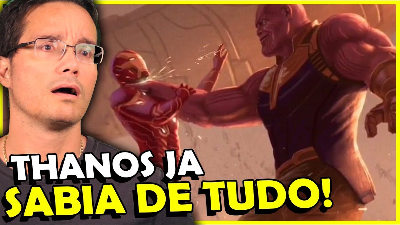 COMO THANOS CONHECIA O STARK? (Homem de Ferro)