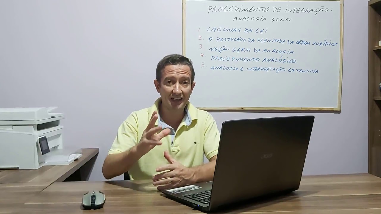 PROCEDIMENTOS DE INTEGRAÇÃO: ANALOGIA GERAL