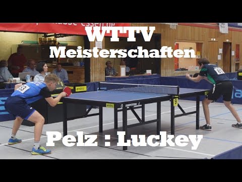 WTTV Meisterschaften Einzel | 53 Pelz(2221TTR) : 81 Luckey(2019TTR)