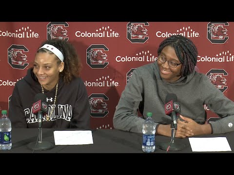 POSTGAME: Mikiah Herbert Harrigan, Aliyah Boston on Appalachian State — 11/17/19