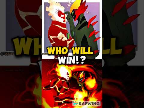 Heatblast vs Swampfire #ben10 #bentennyson #ben10omniverse #shorts #cartoon #fan10k #cartoonnetwork