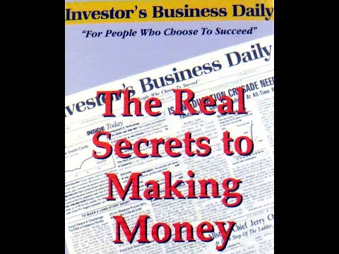 The Real Secrets to Making Money (1997), William O'Neil