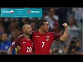 Portugal 1 - 1 Poland | EURO 2016 | Quarter-finals | Match Highlights | 30 June 2016 | Classic Match