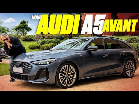 Novo Audi A5 Avant - ELA VOLTOU! E O PREÇO? MAIS POTENTE? QUAL MOTOR? TEM TRAÇÃO QUATTRO? EU CONTO!