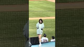 【Unigirls】 #詩詩 #冬季リーグ 台湾VS日本@台中洲際棒球場 20241123 #台湾チア #cheerdance #cheerleader #unigirls #cpbl #awb