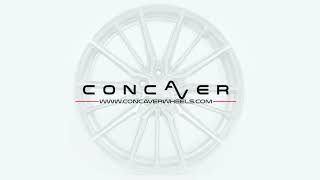 CONCAVER CVR7 hliníkové disky 8,5x19 5x108 ET45 Brushed Titanium