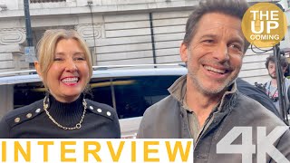 Deborah Snyder & Zack Snyder interview on Rebel Moon: Part Two - The Scargiver red carpet