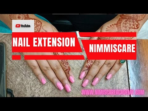 Nail Extension | Nimi's Care Academy | Best Beauty Salon in Kolkata