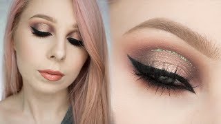 Mój Makijaż Sylwestrowy 2017 Brokatowe Cutcrease самые