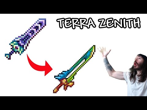 Terraria Zenith but TERRA BLADE??? TERRA ZENITH Mod Review
