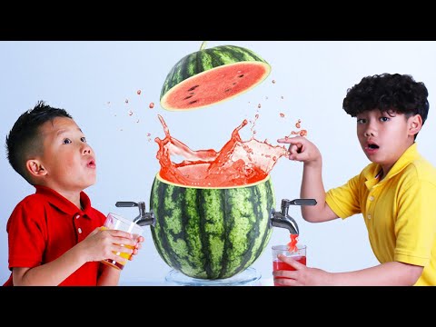 Farm to Juice Stand: Fruity Juice Fun with Kaden and Eric!