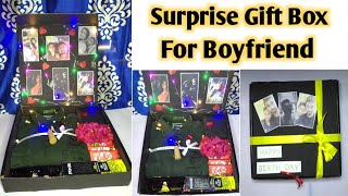 Surprise Gift Box For Boyfriend Birthday!! Surprise Birthday Gift Box Ideas!! @Paroscraft