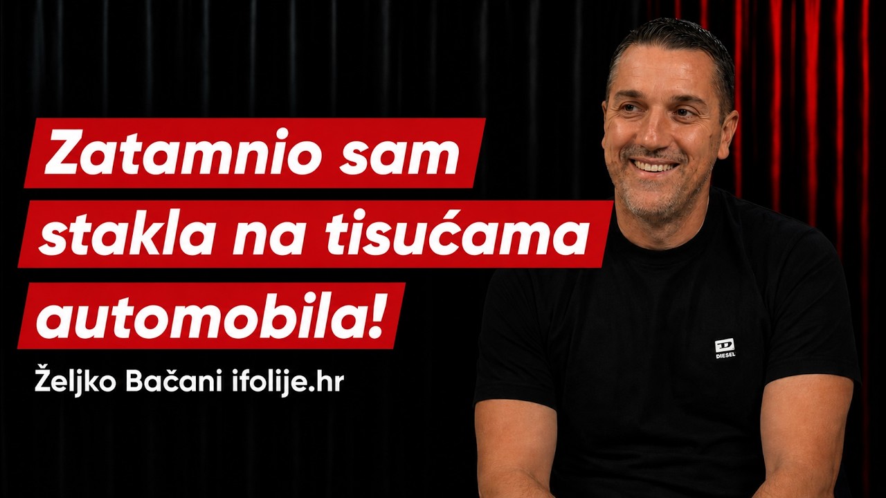 Na nekim autima zatamnim stakla za manje od sat vremena!