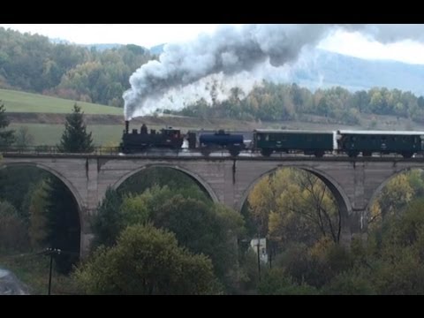 Lok. 422 Steam train ride - Hronska Dubrava - Banska Stiavnica 2009