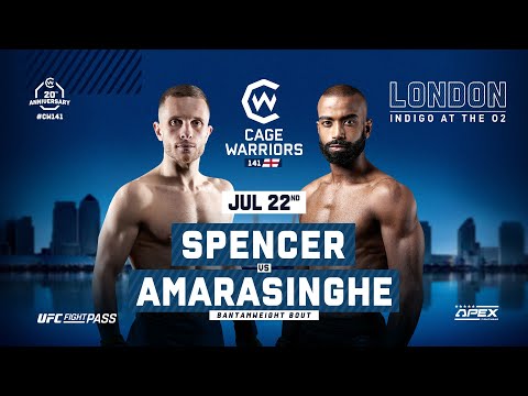 Adam Amarasinghe vs Sam Spencer full fight