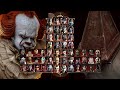 Mortal Kombat 9 PENNYWISE PYRAMID HEAD Expert Tag Ladder Gameplay 1080p 60ᶠᵖˢ
