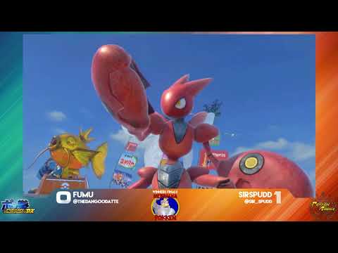 Fumu (Scizor) vs SirSpudd (Blaziken) WF - Pokken at LWG - New Mains 1-30-18